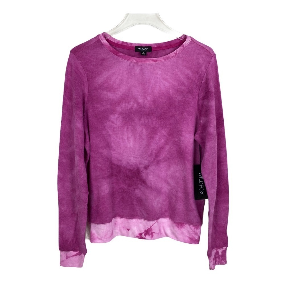 Wildfox Tie-Dye Sweatshirt | Lounge Surf Skate | Size S